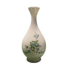 Preloved Coalport Blue Floral Bud Vase