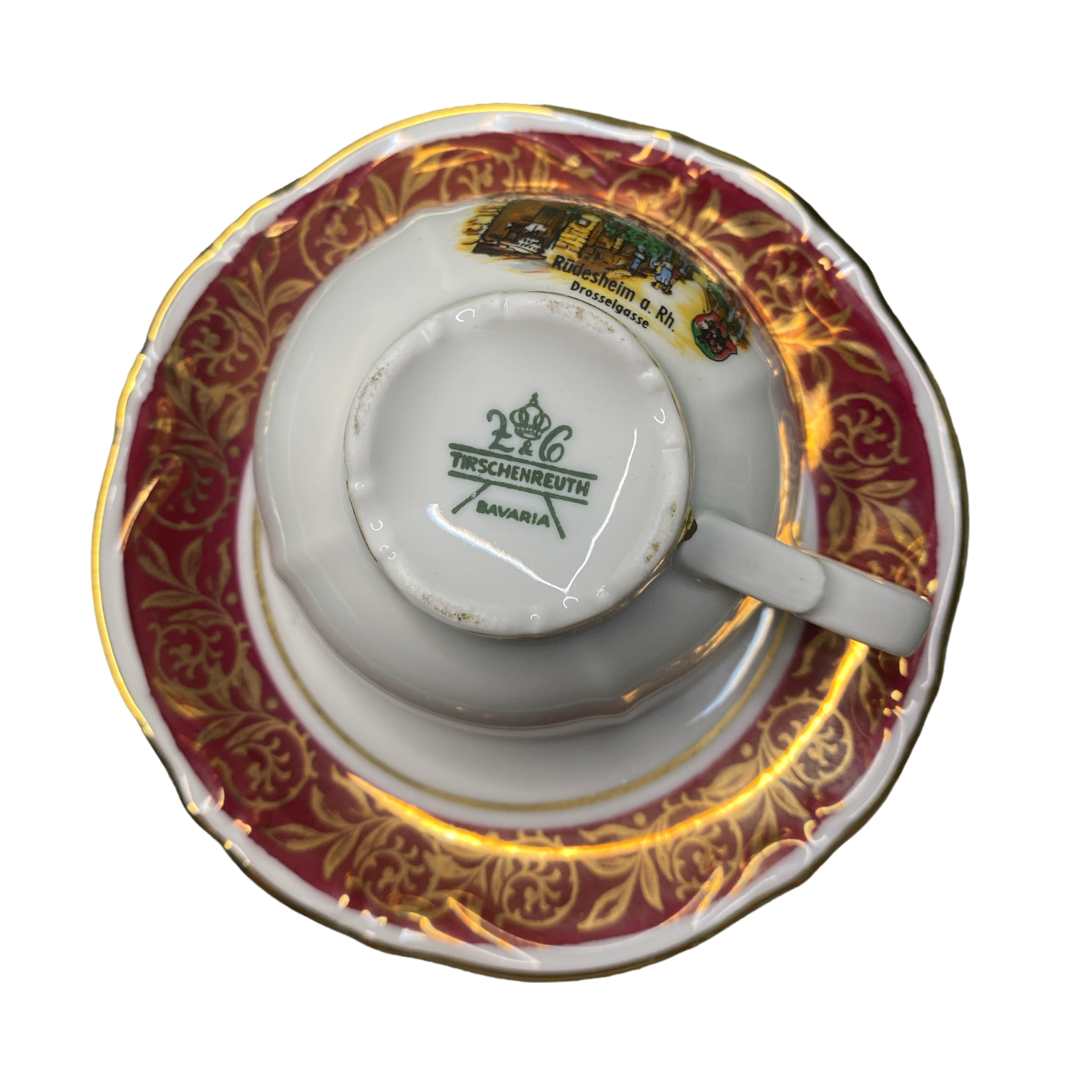 Preloved Bavaria Teacup And Saucer